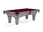 Brunswick Glenwood 8ft American Pool Table with Tapered Leg - Rustic Grey - Image 15
