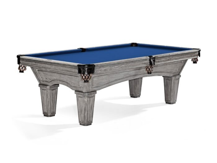 Brunswick Glenwood 8ft American Pool Table with Tapered Leg - Rustic Grey - Image 17