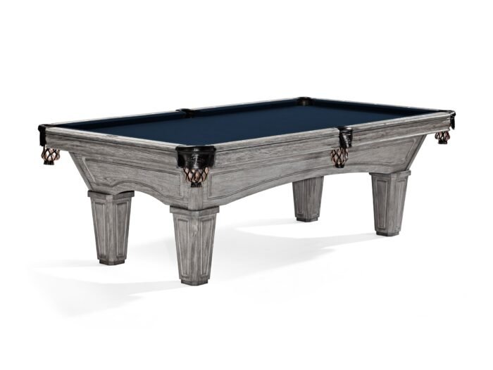 Brunswick Glenwood 8ft American Pool Table with Tapered Leg - Rustic Grey - Image 19