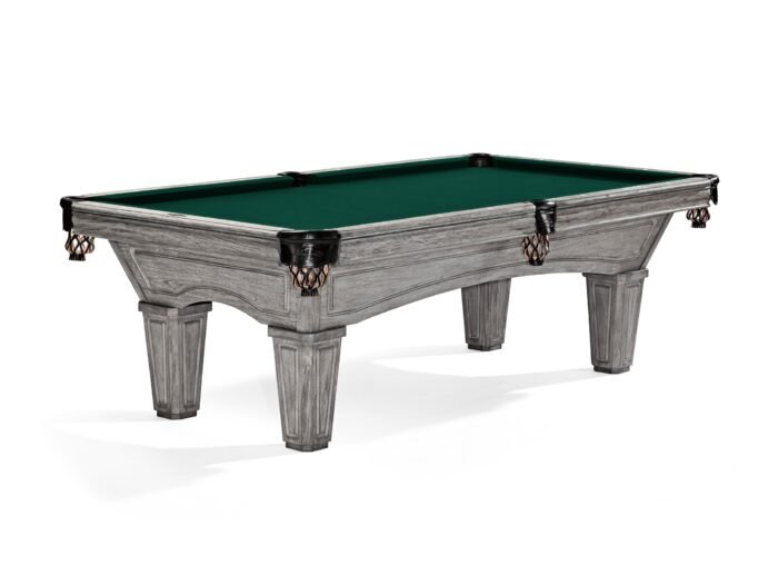 Brunswick Glenwood 8ft American Pool Table with Tapered Leg - Rustic Grey - Image 21