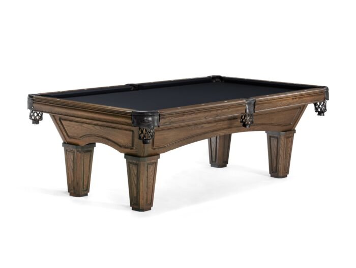 Brunswick Glenwood 7ft American Pool Table with Tapered Leg - Coffee - Image 9