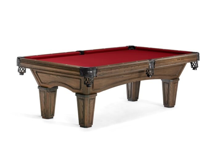 Brunswick Glenwood 7ft American Pool Table with Tapered Leg - Coffee - Image 11