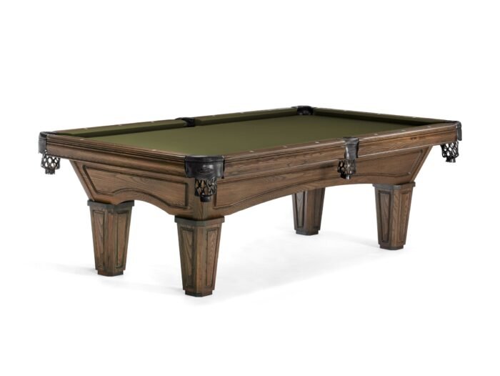 Brunswick Glenwood 7ft American Pool Table with Tapered Leg - Coffee - Image 15