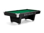 Brunswick Black Wolf Pro 8ft American Pool Table With Drop Pocket - Matte Black - Image 3