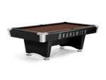 Brunswick Black Wolf Pro 8ft American Pool Table With Drop Pocket - Matte Black - Image 6