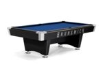 Brunswick Black Wolf Pro 8ft American Pool Table With Drop Pocket - Matte Black - Image 12