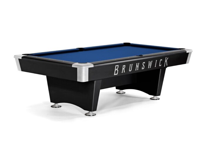 Brunswick Black Wolf Pro 8ft American Pool Table With Drop Pocket - Matte Black - Image 12