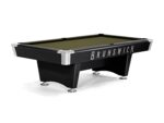 Brunswick Black Wolf Pro 8ft American Pool Table With Drop Pocket - Matte Black - Image 13