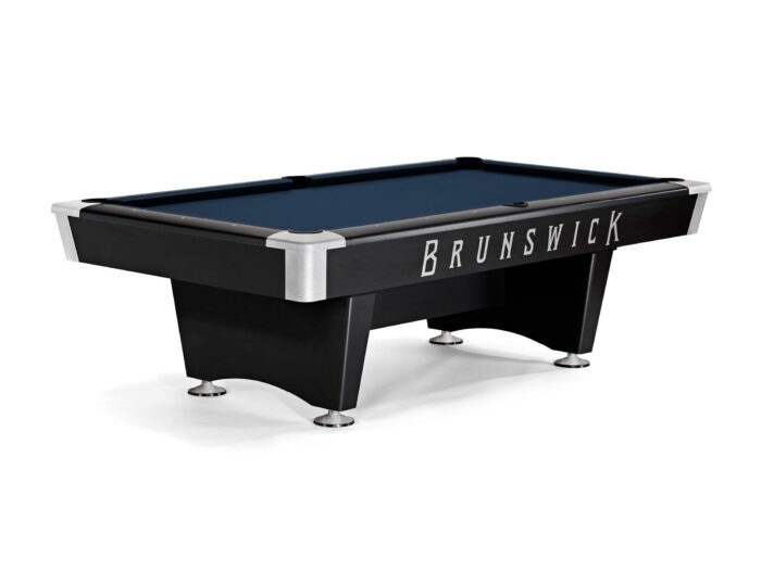 Brunswick Black Wolf Pro 8ft American Pool Table With Drop Pocket - Matte Black - Image 14