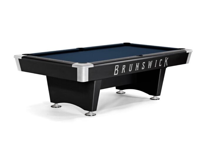 Brunswick Black Wolf Pro 9ft American Pool Table With Drop Pocket - Matte Black - Image 14