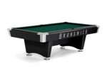 Brunswick Black Wolf Pro 8ft American Pool Table With Drop Pocket - Matte Black - Image 16