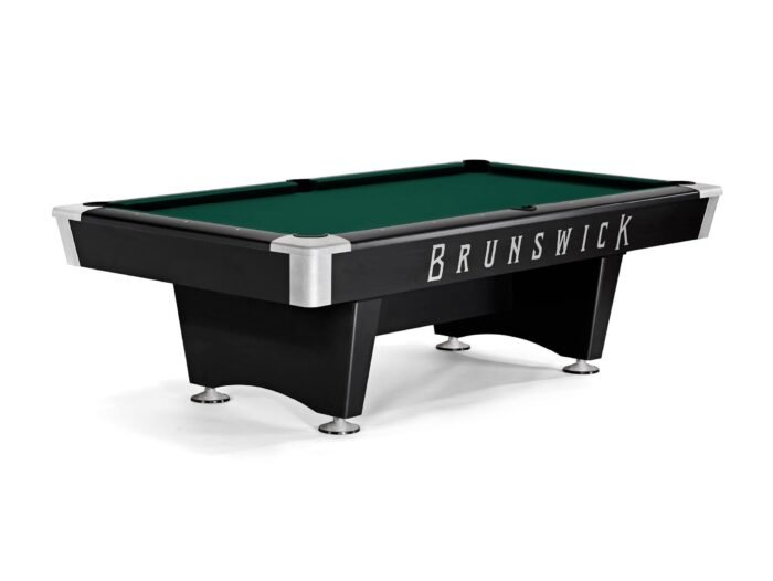 Brunswick Black Wolf Pro 7ft American Pool Table With Drop Pocket - Matte Black - Image 16