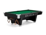 Brunswick Black Wolf Pro 9ft American Pool Table With Gully Return - Matte Black - Image 4
