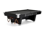 Brunswick Black Wolf Pro 8ft American Pool Table With Gully Return - Matte Black - Image 6