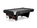 Brunswick Black Wolf Pro 9ft American Pool Table With Gully Return - Matte Black - Image 9