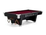 Brunswick Black Wolf Pro 9ft American Pool Table With Gully Return - Matte Black - Image 11