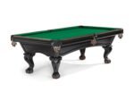 Brunswick Glenwood 8ft American Pool Table - Talon Ball And Claw Leg - Black With Coffee - Image 7
