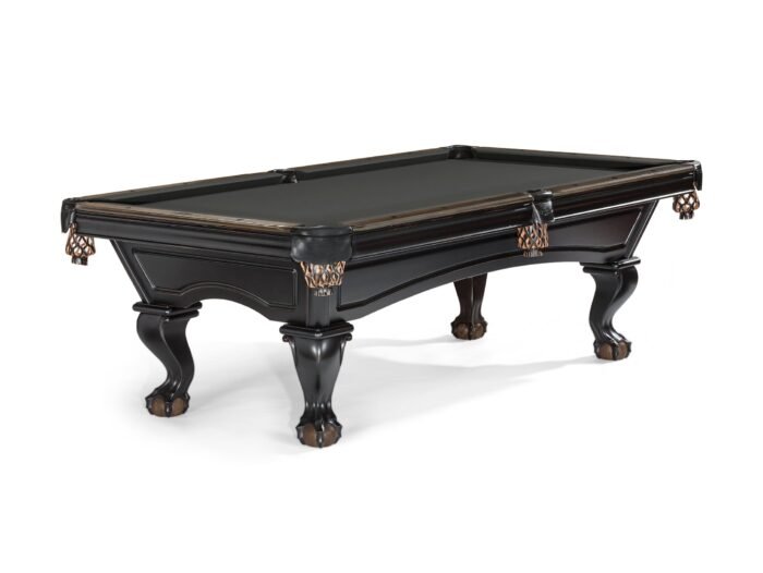 Brunswick Glenwood 7ft American Pool Table with Talon Ball And Claw - Matt Black With Coffee - Image 8