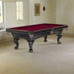 Brunswick Glenwood 7ft American Pool Table with Talon Ball And Claw - Matt Black With Coffee