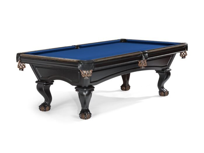 Brunswick Glenwood 8ft American Pool Table - Talon Ball And Claw Leg - Black With Coffee - Image 16