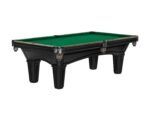 Brunswick Glenwood 7ft American Pool Table with Tapered Leg - Matt Black With Coffee - Image 2