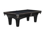 Brunswick Glenwood 8ft American Pool Table with Tapered Leg - Matt Black With Coffee - Image 6