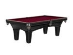 Brunswick Glenwood 7ft American Pool Table with Tapered Leg - Matt Black With Coffee - Image 9