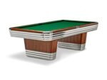 Brunswick Centennial 8ft American Pool Table With Drop Pocket - Rosewood & Chrome - Image 6