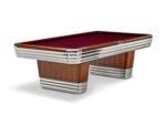 Brunswick Centennial 8ft American Pool Table With Drop Pocket - Rosewood & Chrome - Image 13