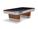 Brunswick Centennial 8ft American Pool Table With Drop Pocket - Rosewood & Chrome - Image 14