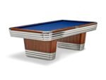 Brunswick Centennial 8ft American Pool Table With Drop Pocket - Rosewood & Chrome - Image 15