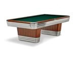 Brunswick Centennial 8ft American Pool Table With Drop Pocket - Rosewood & Chrome - Image 19