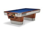 Brunswick Centennial 8ft American Pool Table With Gully - Rosewood & Chrome - Image 15
