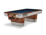 Brunswick Centennial 9ft American Pool Table With Gully - Rosewood & Chrome - Image 17