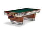 Brunswick Centennial 9ft American Pool Table With Gully - Rosewood & Chrome - Image 19