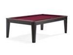Brunswick The Henderson 8ft American Pool Table - Matt Black And Walnut - Image 7