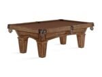 Brunswick Allenton 7ft American Pool Table with Tapered Leg - Rustic Dark Brown - Image 5