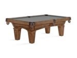 Brunswick Allenton 7ft American Pool Table with Tapered Leg - Rustic Dark Brown - Image 7