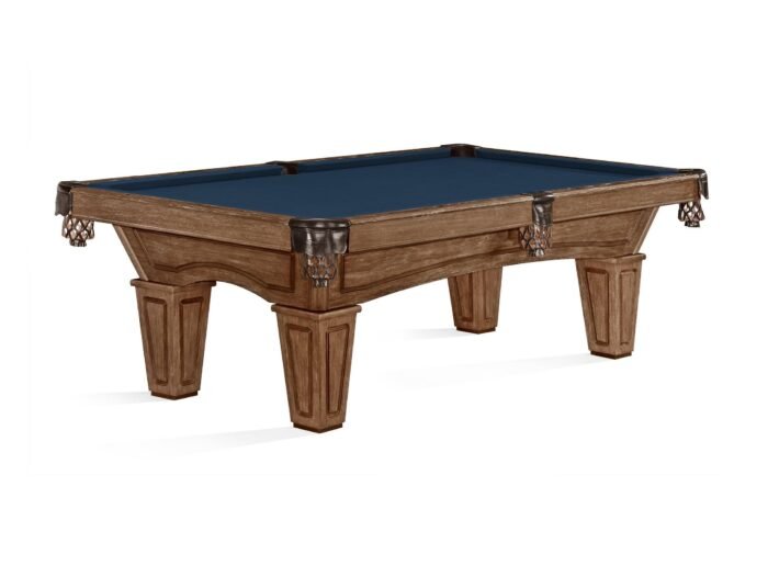 Brunswick Allenton 7ft American Pool Table with Tapered Leg - Rustic Dark Brown - Image 13