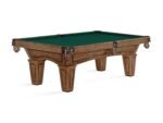 Brunswick Allenton 7ft American Pool Table with Tapered Leg - Rustic Dark Brown - Image 15