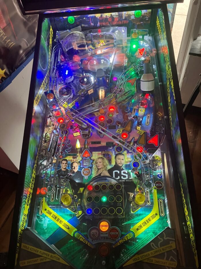 Stern Pinball CSI: Crime Scene Investigation Pinball Machine - Image 3
