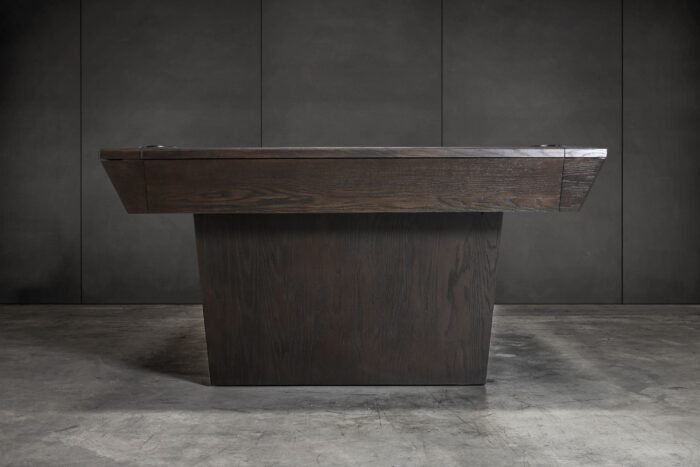 Nixon KAI 8' Slate Pool Table in Waxed Brown Finish w/ Dining Top Option - Image 7