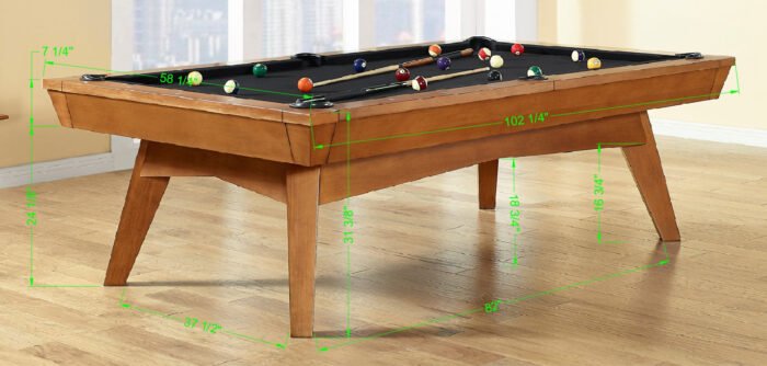 Playcraft Copenhagen 8' Slate Pool Table - Image 7