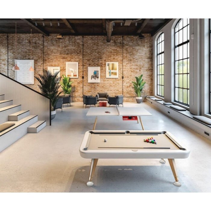 RS Barcelona Diagonal Slate Pool Table W/ Dining Top - Image 12