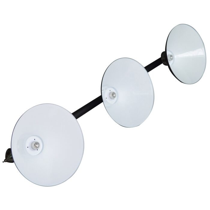 Carmelli Black 3-Shade Billiard Light - Image 2