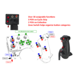 PUMA X 2025 Bell Helicopter Inspired – 8-Axis USB Joystick for Single and Twin Engine Helicopter & Fixed Wing - Image 6