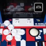 Arcade Classics Atari Asteroids Counter Series Game Machine with 8" Screen and 5 Games - Image 10