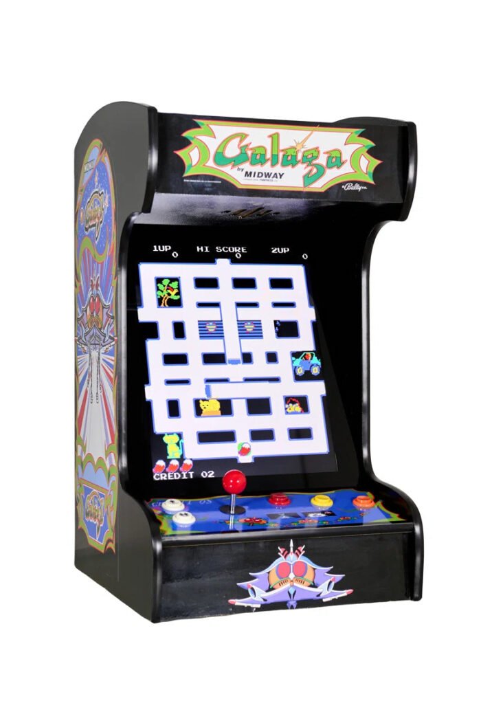 60 Classic Retro Games Tabletop Arcade Machine by  (Black) - Image 3