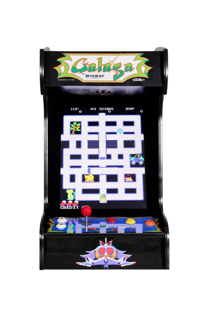 60 Classic Retro Games Tabletop Arcade Machine by  (Black) - Image 2