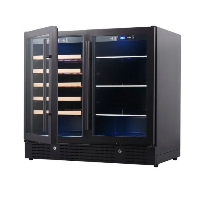 36-inch Beer and Wine Cooler Combination with Low-E Glass Door - Image 2